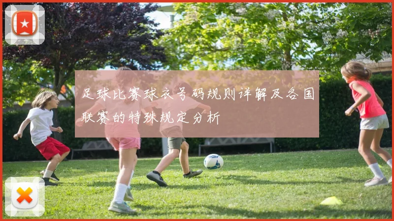 足球比赛球衣号码规则详解及各国联赛的特殊规定分析